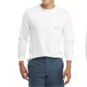 Vineyard Vines Mens Long sleeve Whale tee shirt